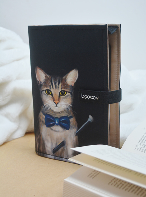 Kot "Tygrysek"- etui na książki Kot "Tygrysek"- etui na książki