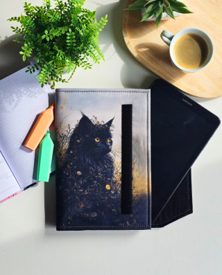 Etui na czytnik i tablet- Kot