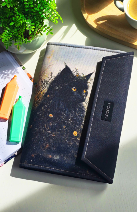 Etui na czytnik i tablet- Kot Etui na czytnik i tablet- Kot