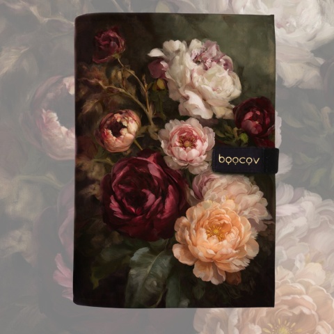 Etui/Okładka na książki - Peonie
