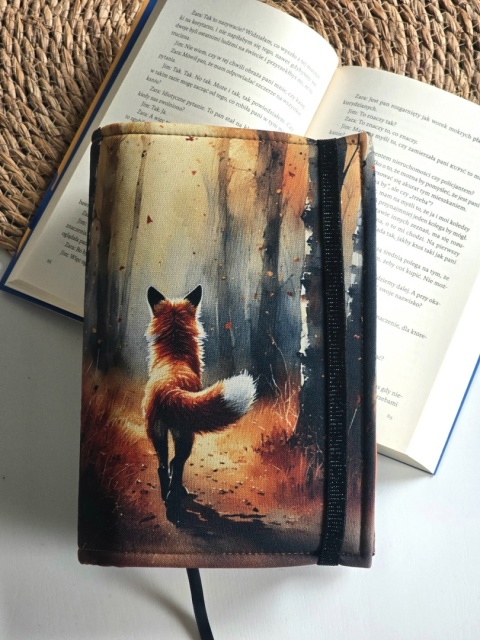 Okładka na książki - Lisie podróże