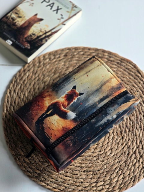 Okładka na książki - Lisie podróże