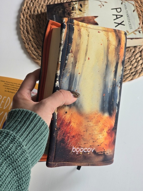 Okładka na książki - Lisie podróże