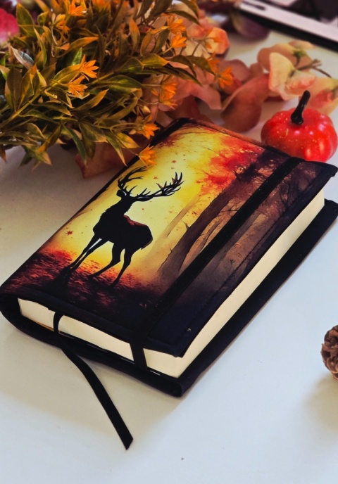 Okładka na książki - Jeleń