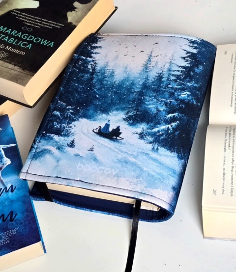 Okładka na książki - Królowa Śniegu