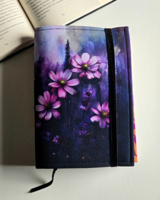 Okładka na książki - Kwiat Nocy