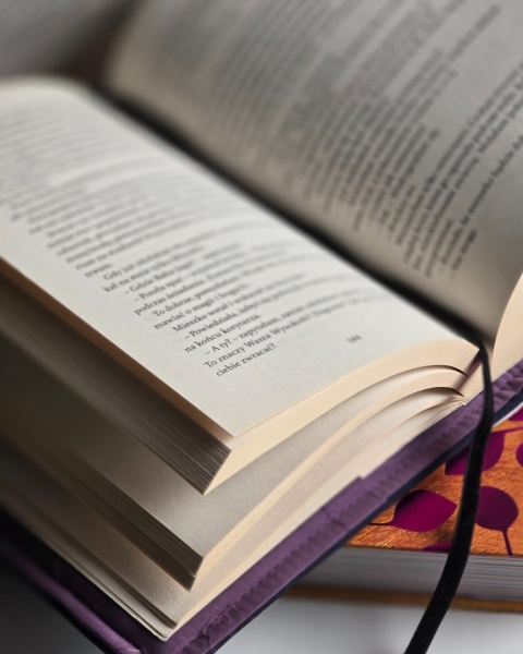 Okładka na książki - Kwiat Nocy