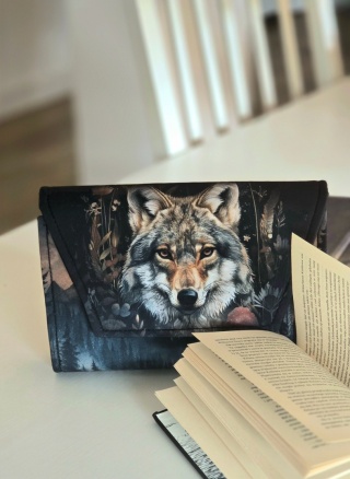 Pocket na książki - Wilk