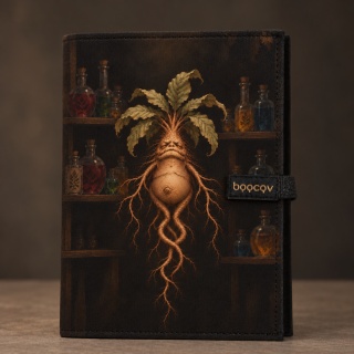 Etui/Okładka na książki - Mandragora lumos