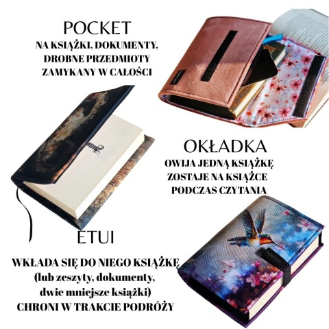 Etui/Okładka na książki - Gwiaździsta noc