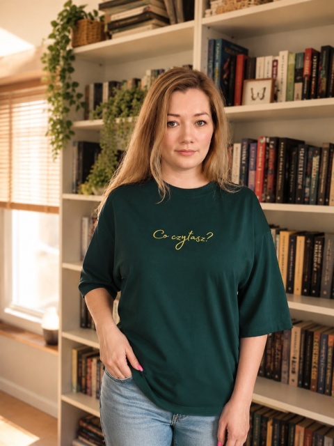 T-shirt "Co czytasz"