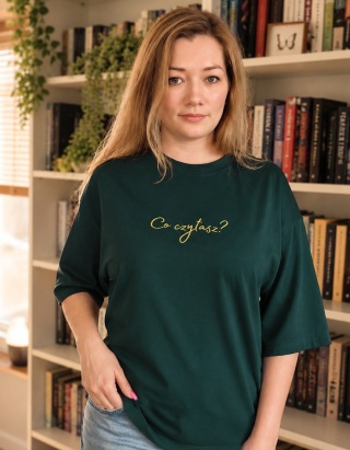 T-shirt "Co czytasz"