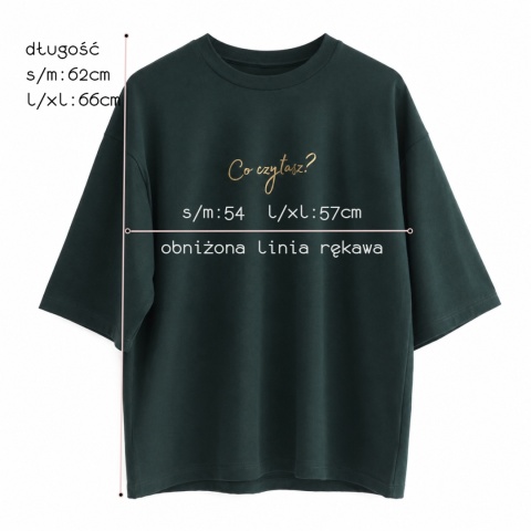 T-shirt "Co czytasz"